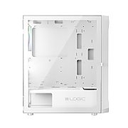 Logic PORTOS ARGB MINIDI USB 3.0 Case White