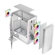 Logic PORTOS ARGB MINIDI USB 3.0 Case White