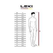 LEKI KIJE TRL Vertical K red-yellow 125