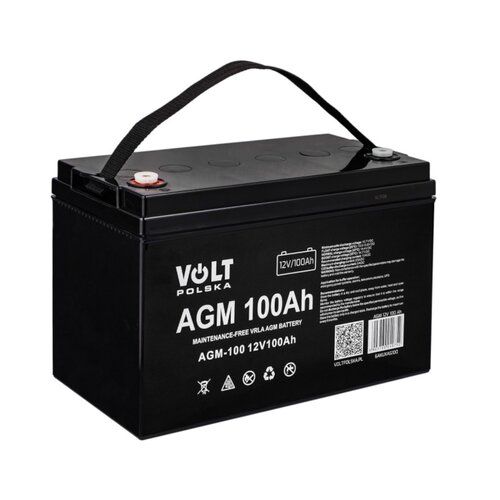 VOLT POLSKA BATTERY AGM 12V 100 AH