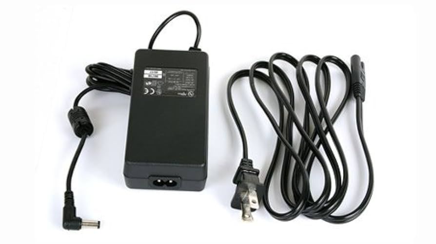 AC Adapter for Charging with UK plug for OC,MFte, RLe, RP mobile printers