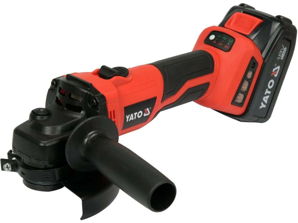 YATO ANGLE GRINDER 18V SPEED CONTROL 1x4.0Ah