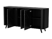 Cama VOLARE chest of drawers 151 x 39 x 75 cm black/san sebastian