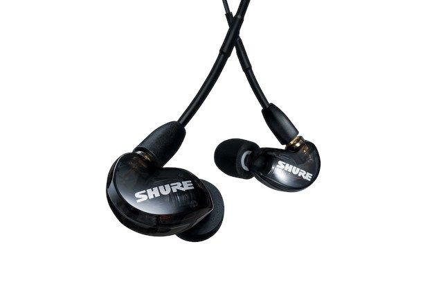 Shure AONIC 215 - in-ear headphones with single transducer and 3.5mm cable (black)