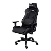 Scaun gaming Trust GXT 714 Ruya, greutate maxima suportata 150 kg, inaltime adjustabila scaun 10 cm, baza stea cu 5 roti, negru