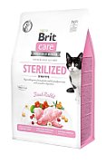 BRIT Care Grain-Free Sterilized Sensitive - dry cat food - 400 g
