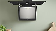 Bosch Serie 2 DWK65DK60 cooker hood Wall-mounted Black 430 m3/h A