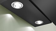 Bosch Serie 2 DWK65DK60 cooker hood Wall-mounted Black 430 m3/h A