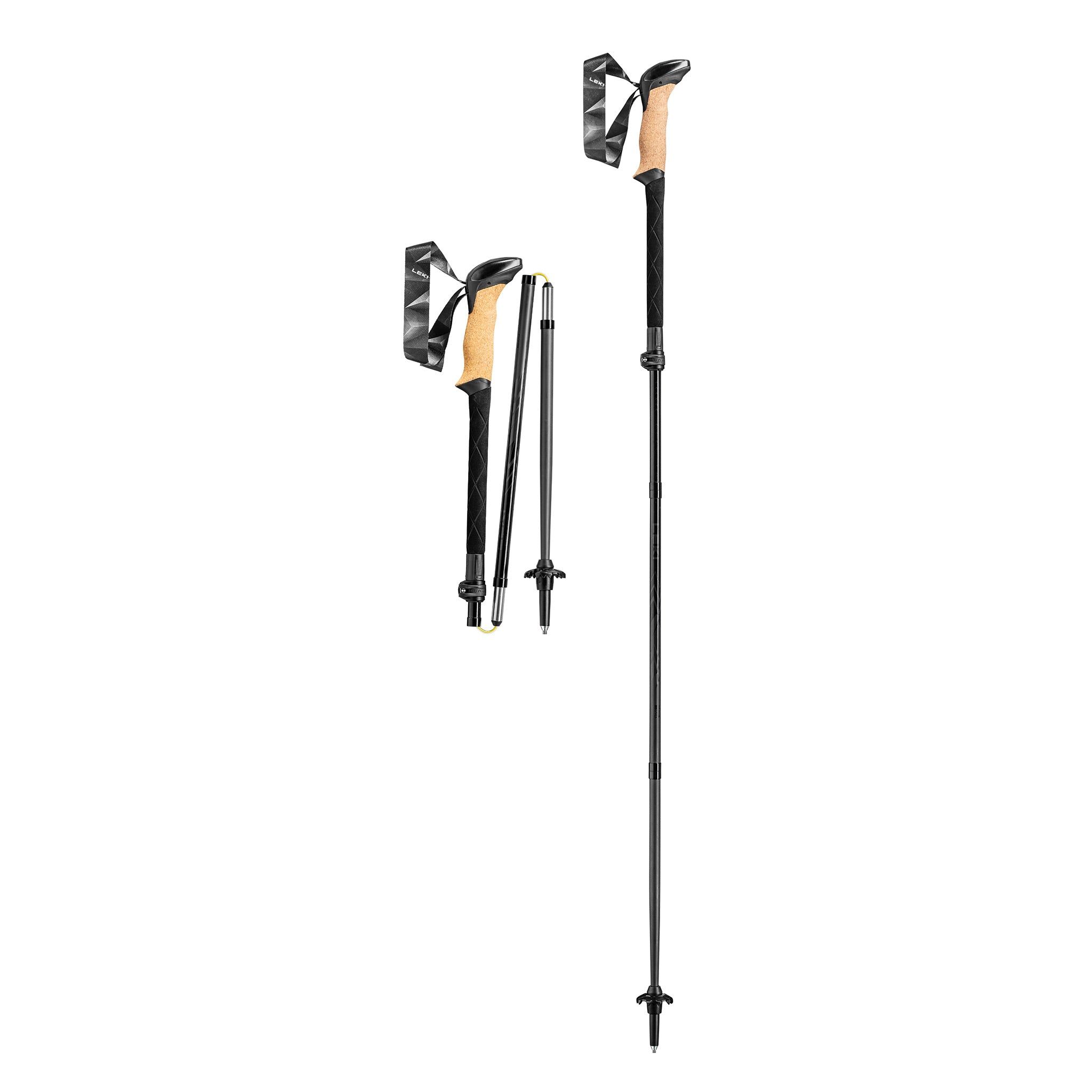 LEKI KIJE TREKKING BLACK SERIES FX CARBON 110-130