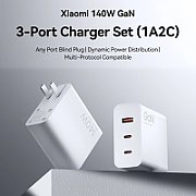 Acer GaN 65W  three-port Charger  2 x typeC and 1 x typeA  E Polybeutel Linux