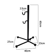 Maclean Bicycle Service Floor Mount Steel Adjustable Height 20kg MTB Bikes Wheels up to 27.5