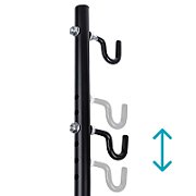 Maclean Bicycle Service Floor Mount Steel Adjustable Height 20kg MTB Bikes Wheels up to 27.5