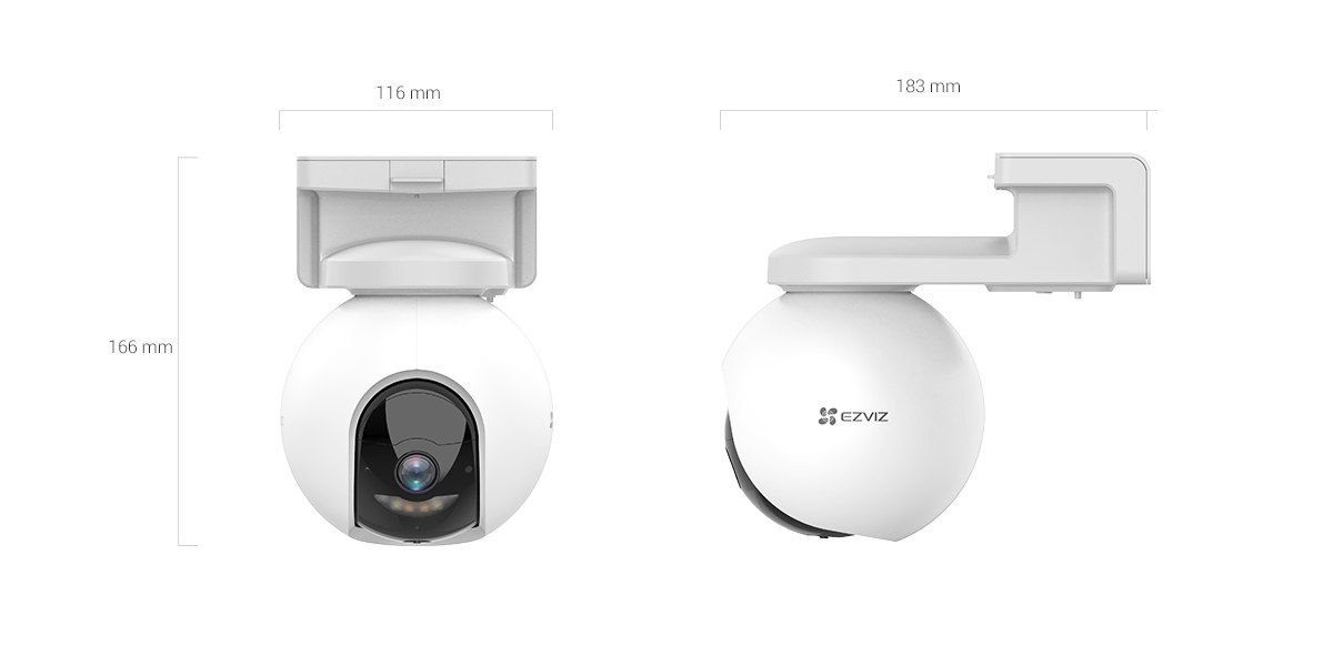 EZVIZ | IP Camera | CS-HB8 | 4 MP | 4mm | H.265/H.264 | Built-in 32GB SD Card