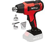 YATO HEAT GUN 18V 550° II GEARS / WITHOUT BATTERY AND CHARGER