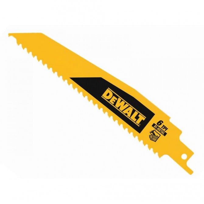 DEWALT BRZE. SABRE. 152mm FOR CUTTING WORKS.