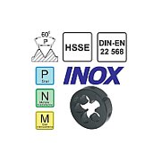 DIE M16 DIN-22568 (6g) HSSE INOX