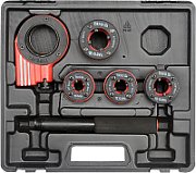 YATO THREADING MACHINE 4 HEADS 3/8-1/2-3/4-1  + RATCHET 29001