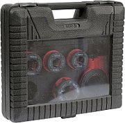 YATO THREADING MACHINE 4 HEADS 3/8-1/2-3/4-1  + RATCHET 29001