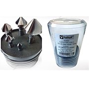 COUNTERSINK SET CZP-6 DIN-335-C 6.3-25 90* HSSE TICN