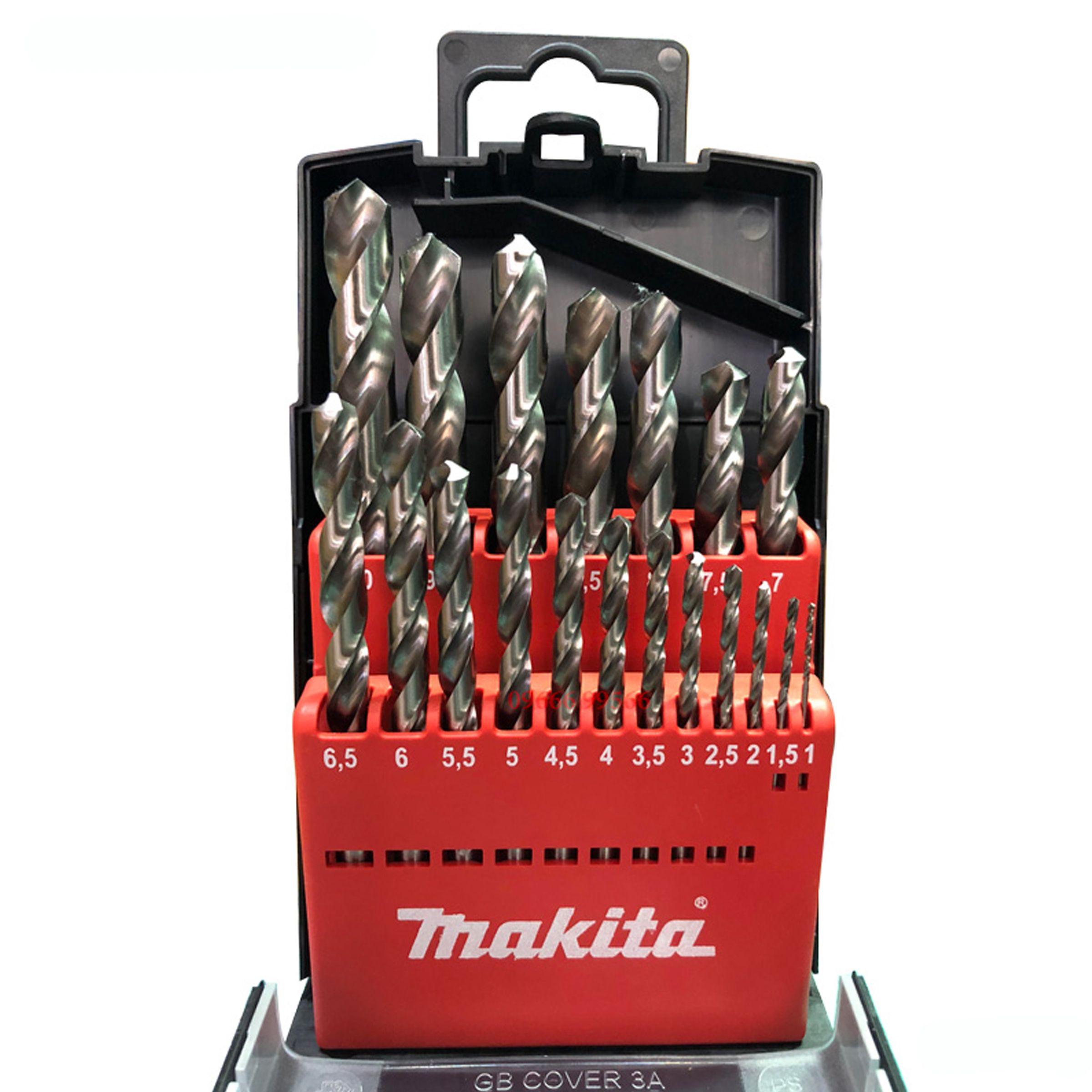 HSS-G METAL DRILL BIT SET 19pcs.