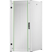 Hyper Pro 19  26U rack 600x800 floor-standing network cabinet  door front glass  grey  1000kg