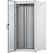 Floor-standing network cabinet Hyper Pro 19  42U rack 600x800  door front glass  grey  1000kg