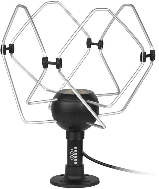 Omnidirectional TV antenna KORONA Mobil 12V Wiedyska