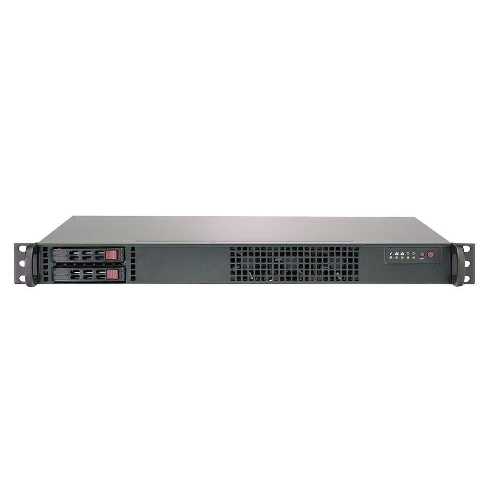 Supermicro SuperServer 1019C-HTN2 LGA 1150 (Mufă H4) Cabinet metalic (1U) Negru