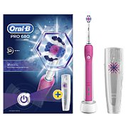 Oral-B Electric Toothbrush Pro Series 1 Cross Action For adults Rechargeable Pink Number of brush heads included 1 Number of teeth brushing modes 3