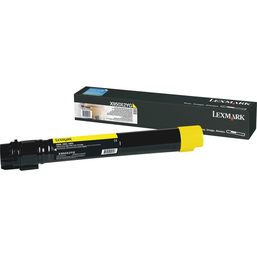 Cartus toner Lexmark LEXMARK X950X2YG ,Galben ,22 000 pagini ,Original (X950X2YG)