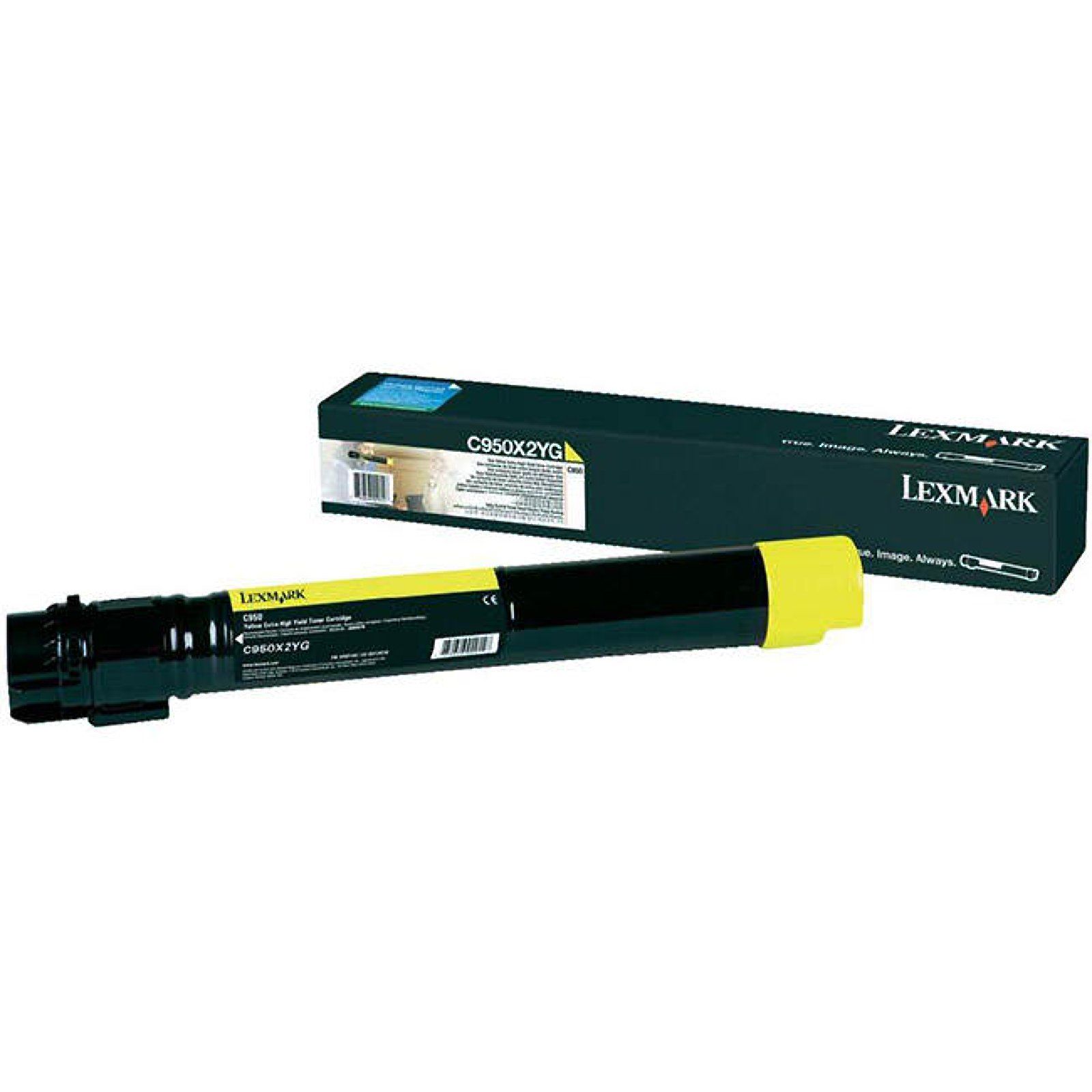 Lexmark C950X2YG toner cartridge 1 pc(s) Original Yellow
