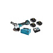 MAKITA. ANGLE GRINDER. 18V 3x5.0Ah DGA513RTJ