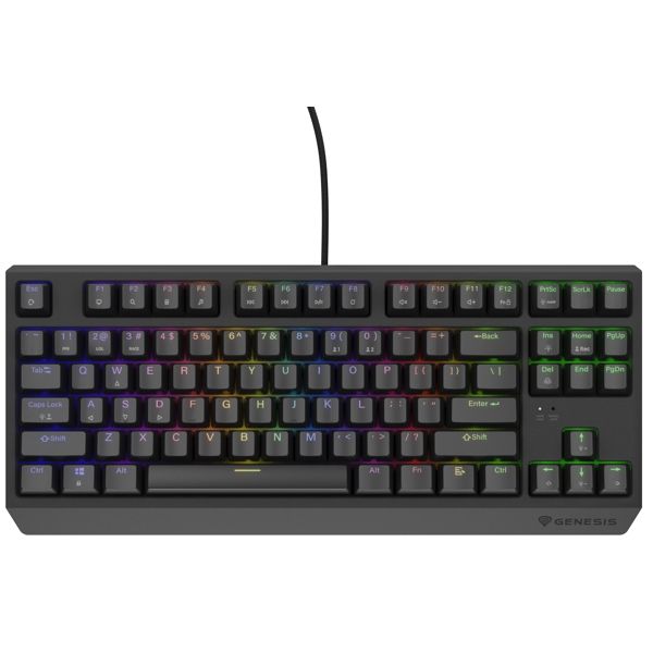 THOR 230 | Mechanical Gaming Keyboard | Wired | US | Black | USB Type-A | Outemu Brown