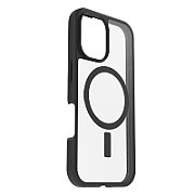 OB REACT MAGSAFE APPLE IPHONE16/PRO BLACK CRYSTAL - CLEAR/BLACK
