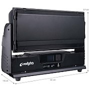 EVOLIGHTS 60x10W RGBW LED WALL WASHER CASE
