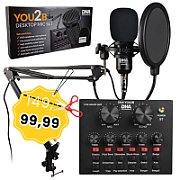 DNA YOU2B Microphone Kit Audio Interface Tripod