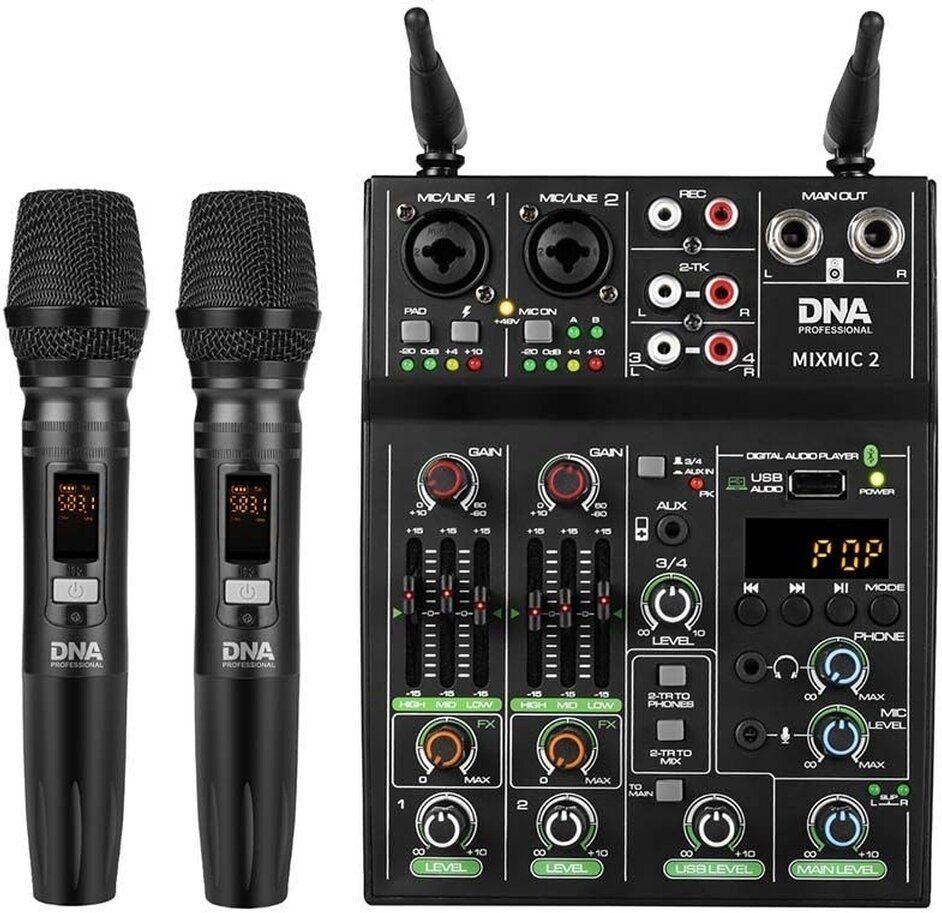 DNA MIXMIC 2 Bluetooth USB Audio Mixer + Microphone