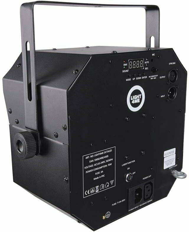 LIGHT4ME OCTALED disco light effect RGBWA flower