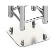 STAND4ME QUADRO ALU BASE 290 31x31 SILVER