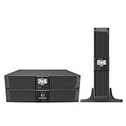 UPS Ever NETLINE RT 1500, 1500 VA, 1350 W, cu management, line-interactive, 6x C13, 1x C14, 1x USB, 12V/9Ah Rack 2U, Negru