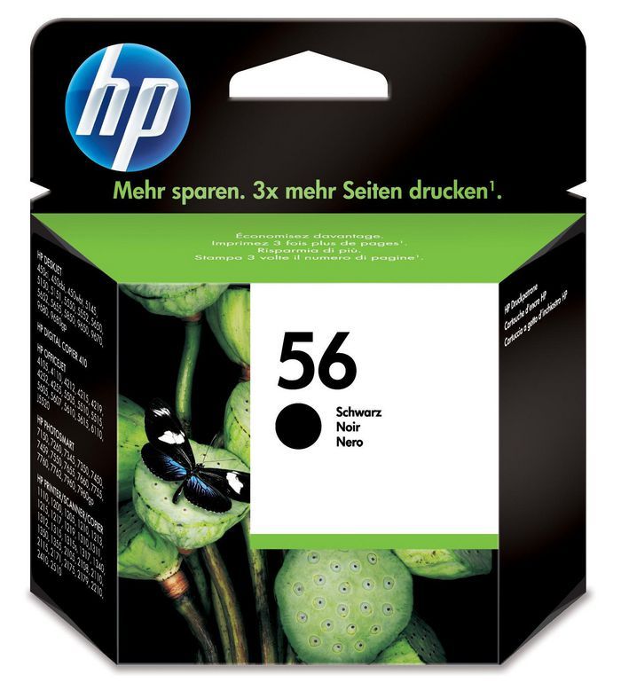 Cartus cerneala HP C6656AE#UUQ ,Negru ,19 ml ,Original (56) 