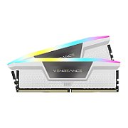 Vengeance RGB 64GB, DDR5, 6400MHz, 2x32GB, Alb