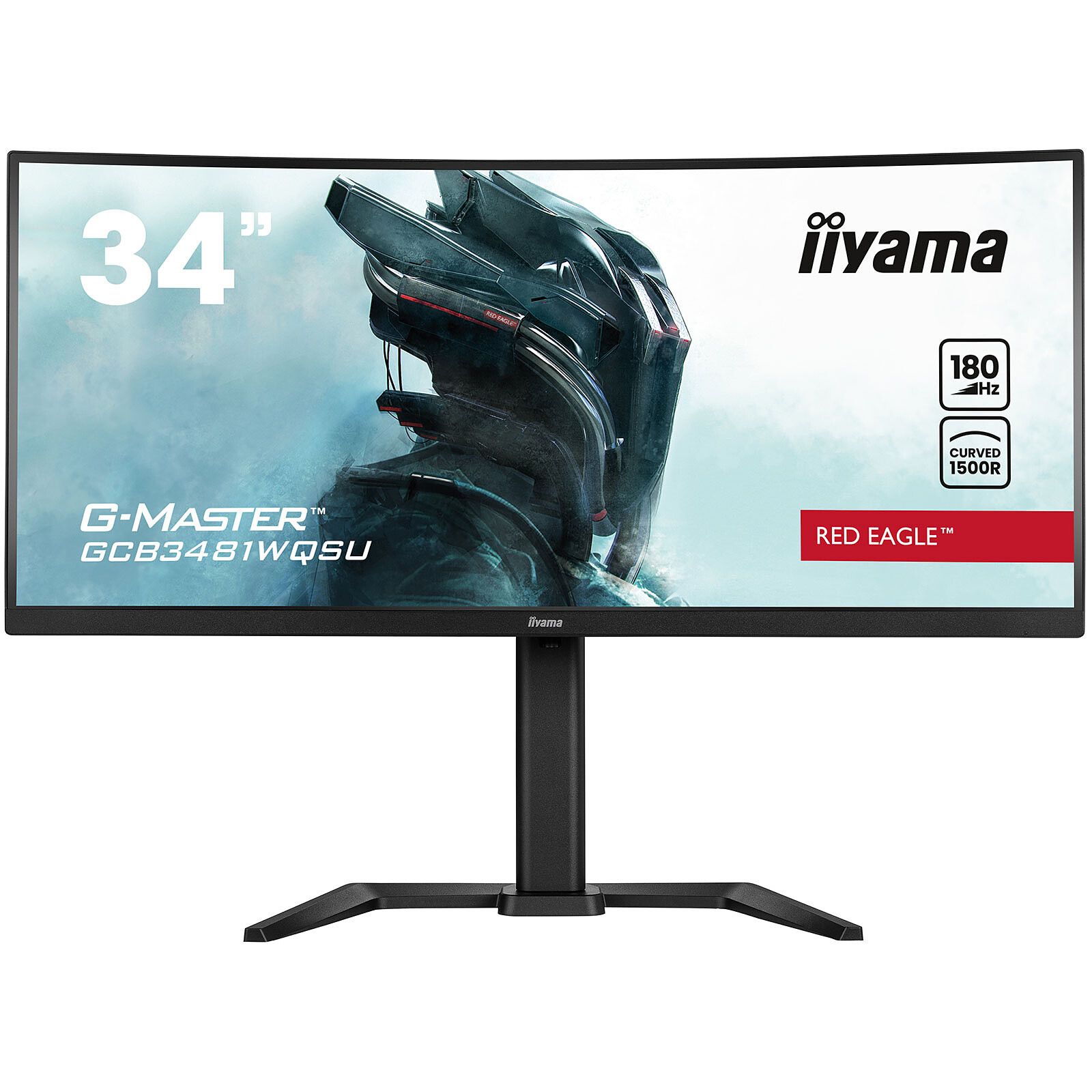 Monitor 34 inch IIyama GCB3481WQSU-B1 3440 x 1440, 180 Hz