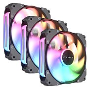 COUGAR Apolar 120 ARGB (3 pcs pack) / Elite Universal Modular Fan (3pcs pack) / Black