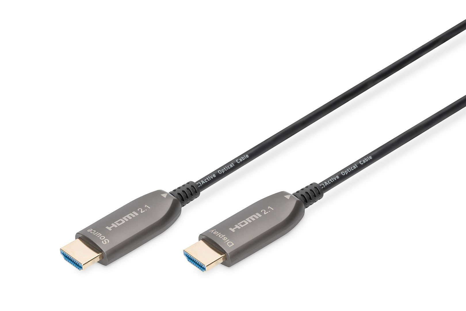 HDMI 2.1 Ultra High Speed 8K60Hz UHD HDMI A/HDMI A M/M Hybrid Connection Cable Black 20m