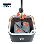 SET CURATENIE MOP ROTATIV 360 MEGA CLEAN, HEINNER CARE