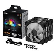 ASUS TUF GAMING TR120 ARGB 3IN1 Black Computer case Air cooler 12 cm