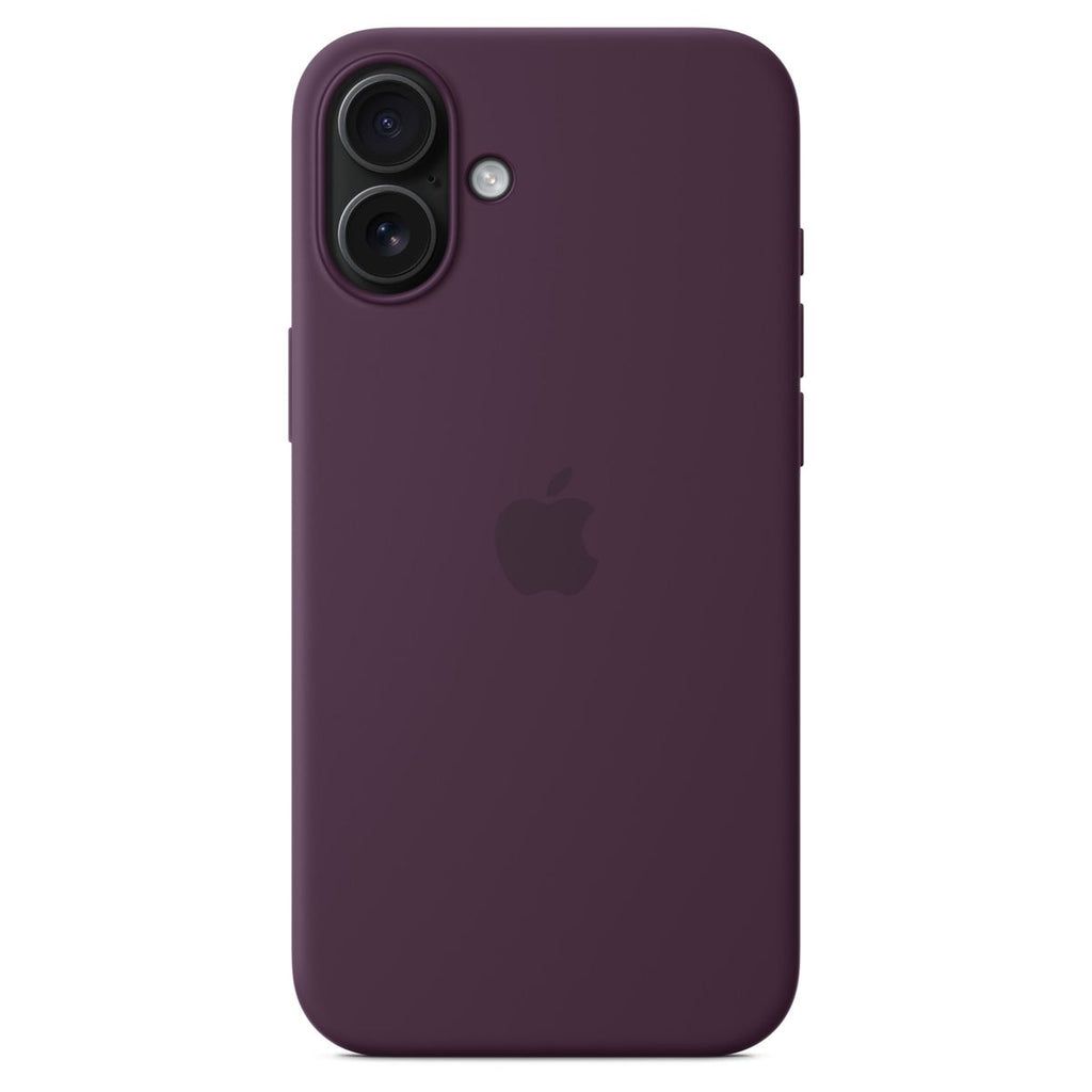 IPHONE 16 PLUS SILICONE CASE/WITH MAGSAFE - PLUM