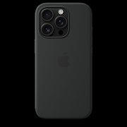 IPHONE 16 PRO SILICONE CASE/WITH MAGSAFE - BLACK