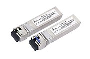 Extralink SFP+ 10G | SFP+ WDM Module | 10Gbps 1270/1330nm  single mode  20km  LC  DOM  pair  dedicated to HP/ARUBA